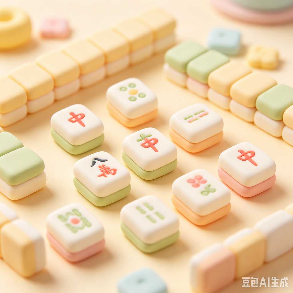 polished mahjong tiles