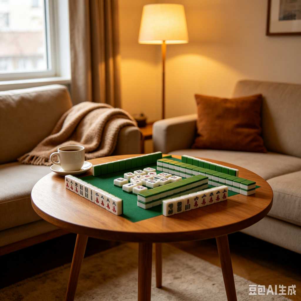 bamboo mahjong set