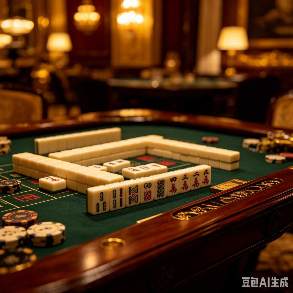 camping leisure mahjong set
