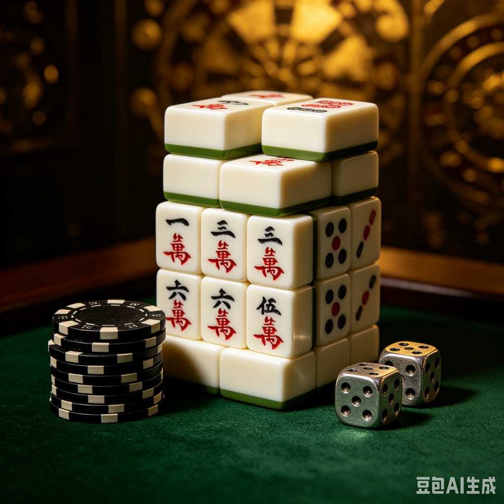 premium resin mahjong game set