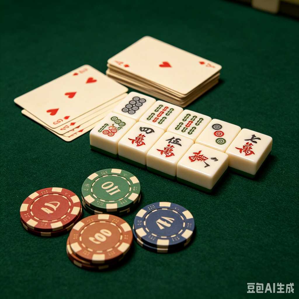 fine polished mahjong set
